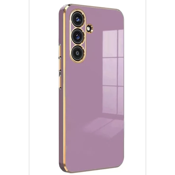 Newface Samsung Galaxy S25 FE Volet Silikon - Mor - Resim 2