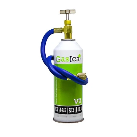 Refrigerant R-22 Soğutucu Gaz 700 gr+Vana+90 Cm Hortum ürün görseli 1