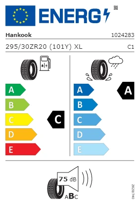 Hankook 295/30 R20 101Y XL Ventus S1 Evo 3 K127 Oto Yaz Lastiği (Üretim Yılı: 2025) ürün görseli 1