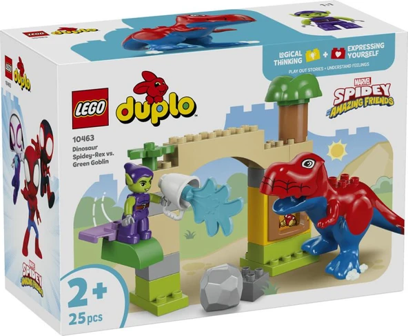 LEGO Duplo 10463 Dinosaur Spidey-Rex vs. Green Goblin ürün görseli 1