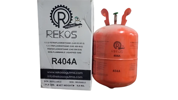 Rekos Refrigerant Orijinal R404a 9,8 Kg. Klima Soğutucu Gas ürün görseli 1