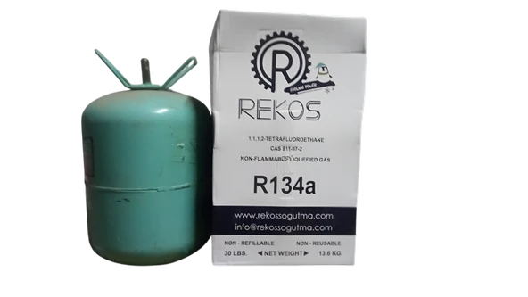 Rekos Refrigerant Orijinal R134a 13.6 Kg. Klima Soğutucu Gas ürün görseli 1