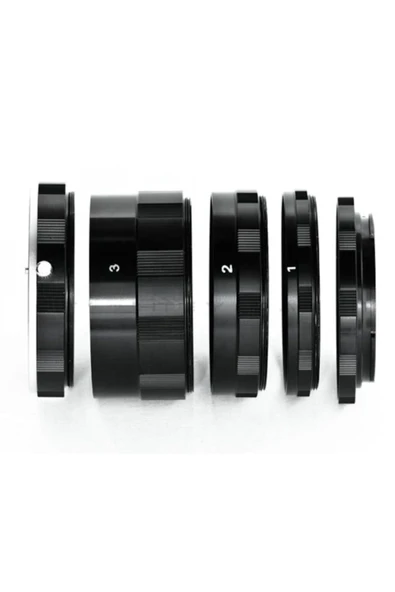 Mettzchrom Nikon İçin Makro Uzatma Tüpü Extension Tube Nikon Uyumlu ürün görseli 1
