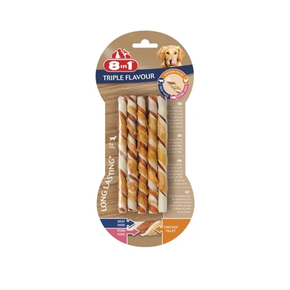 8in1 Üçlü Lezzet Çubukları 10 Adet 70 Gr ürün görseli 1