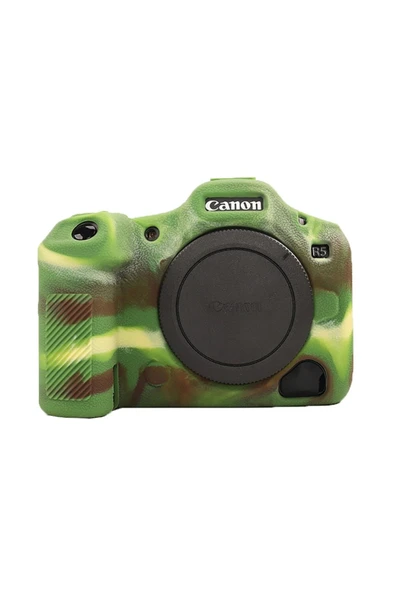Mettzchrom Canon R5 MARK II Uyumlu Silikon Koruyucu Kılıf 7 farklı renk Seçeneği ürün görseli 1