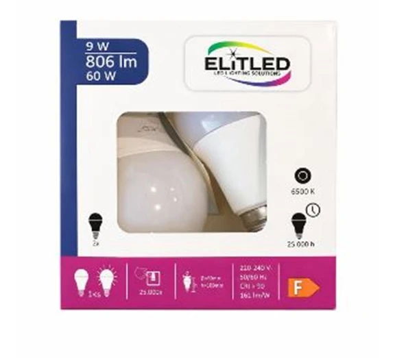 Elitled 9W 2 Li Led Ampul Avantaj Paket ürün görseli 1