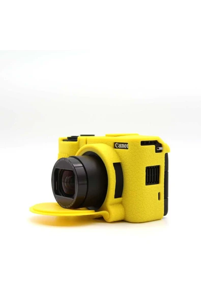 Mettzchrom Canon Powershot V1 Uyumlu Silikon Koruyucu Kılıf 6 farklı renk Seçeneği ürün görseli 1