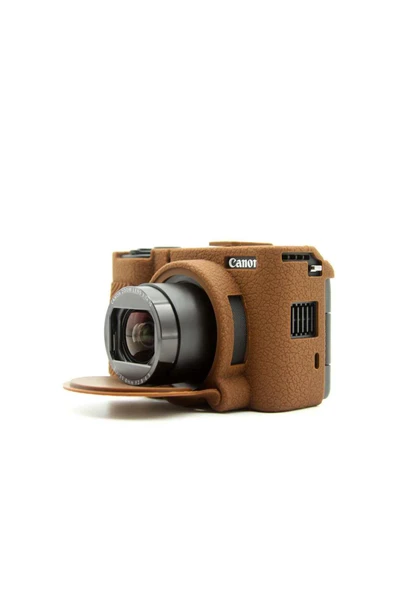Mettzchrom Canon Powershot V1 Uyumlu Silikon Koruyucu Kılıf 6 farklı renk Seçeneği ürün görseli 1