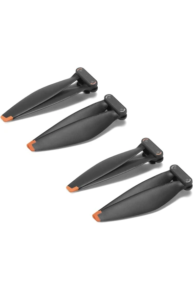 Mettzchrom DJI Mini 5 Pro Yedek Pervane Turuncu çizgili Farklı Markaya Modele UYMAZ ürün görseli 1