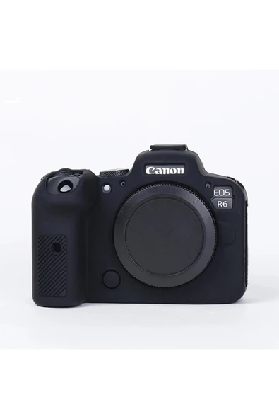 Mettzchrom Canon Eos R6 / R6 Mark II Uyumlu Silikon Koruyucu Kılıf ürün görseli 1