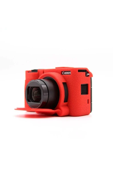 Mettzchrom Canon Powershot V1 Uyumlu Silikon Koruyucu Kılıf 6 farklı renk Seçeneği ürün görseli 1