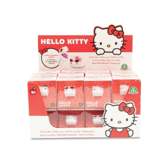 HKTE6000 Hello Kitty Dudak Balmlı Yüzük - Lip Balm Ring ürün görseli 1