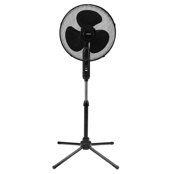 Everest Fan10 Ecowind Siyah Metal 3 Bıçaklı Vantilatör- Pervanesi 16 Maks 45W 3 Kademe 1100Rpm ürün görseli 1