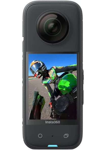 Insta360 One X3 5.7K 360° Çift Lensli, Su Geçirmez Aksiyon Kamerası – FlowState Stabilizasyon, Bluetooth 5.0 ve Wi‑Fi ürün görseli 1