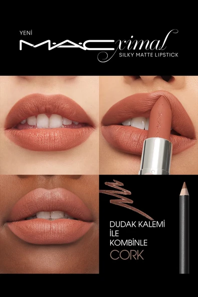 MACximal Mini Mac Silky Matte Lipstick - Diva 1.8g - Resim 4