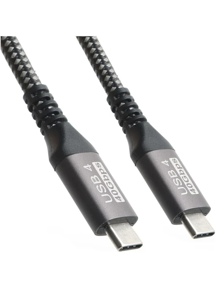 Dark Type-C Usb 4.0 Thunderbolt 3 Destekli 1 Metre Dk-Cb-Usb4C2C100 ürün görseli 1