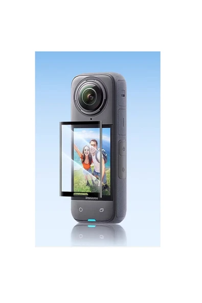 Mettzchrom insta 360  X4 Uyumlu Temperli Cam Filmi ürün görseli 1