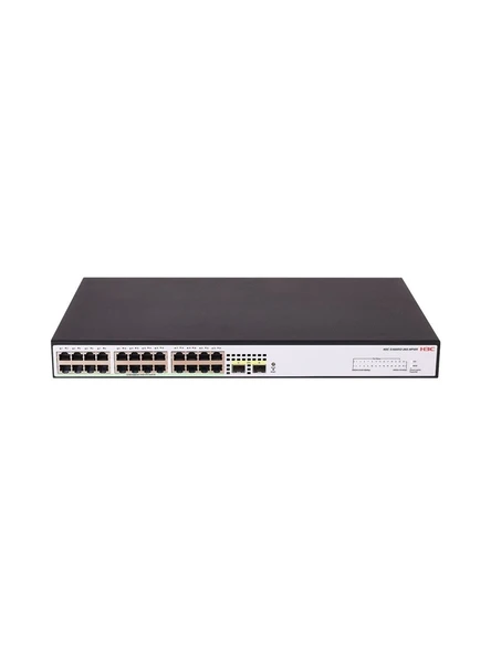 H3C S1600V2-18P-Hpwr L2 16 Port 10-100-1000 Base-T Poe+ Portu 2 Adet 1G Sfp Portu 240W Poe+ Switch ürün görseli 1
