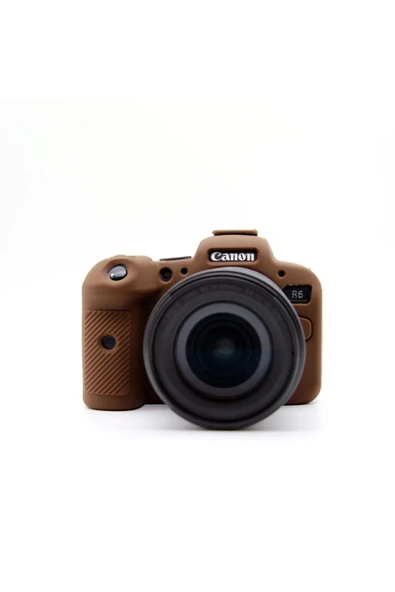 Mettzchrom Canon Eos R6 / R6 Mark II Uyumlu Silikon Koruyucu Kılıf ürün görseli 1