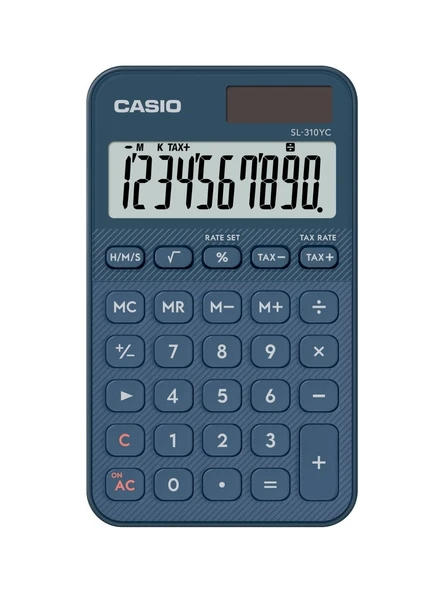Casio Sl-310Uc-Ny Cep Tipi 10 Hane Lacivert Hesap Makinesi ürün görseli 1