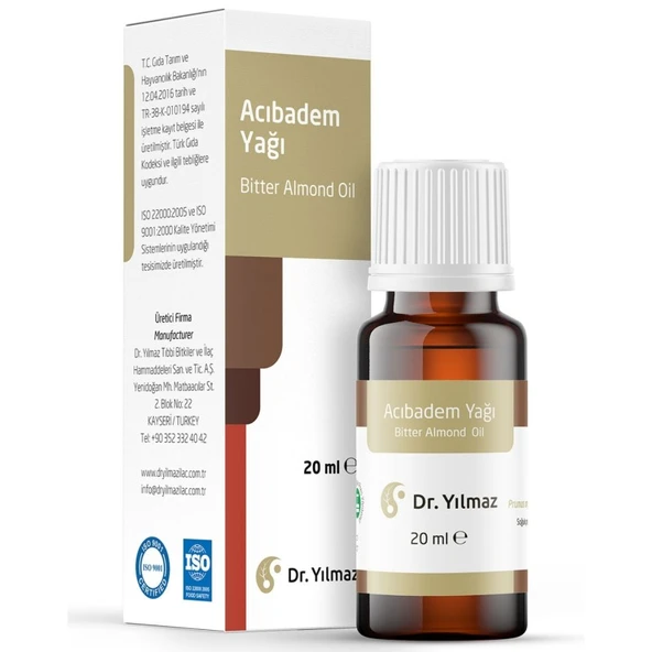 Dr. Yılmaz Acıbadem Yağı 20ml ürün görseli 1