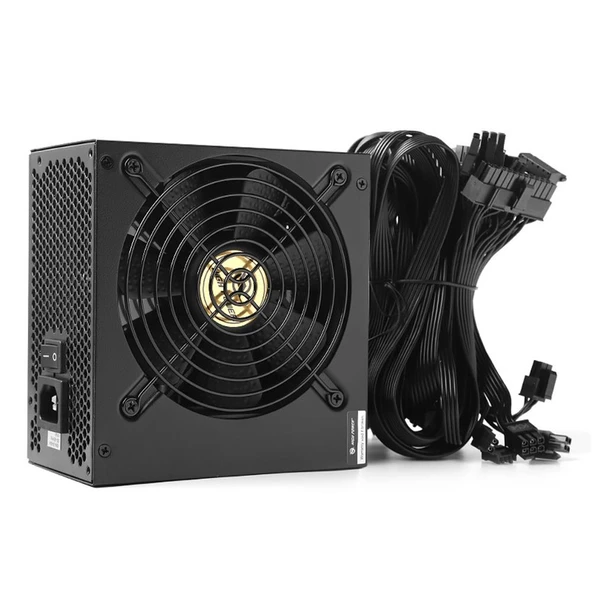 High Power Performance Gd 800W 80+ Gold 66.7A Single Rail Aktif Pfc Siyah Atx Güç Kaynağı ürün görseli 1