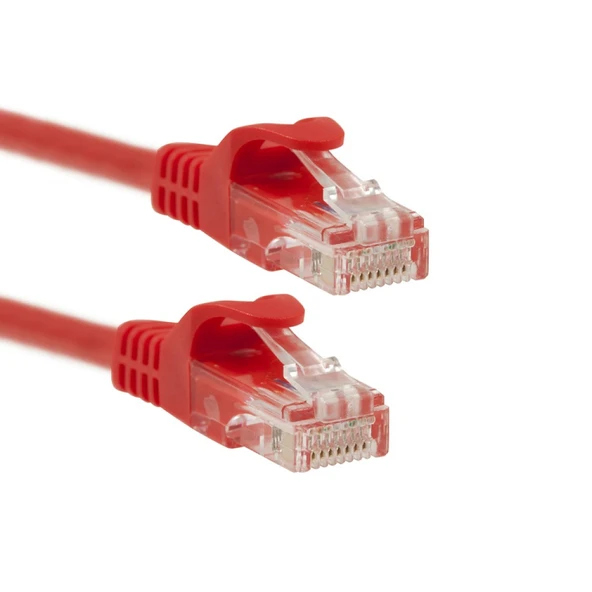 Teldata Tld-1500K Cat6 15 Metre Kırmızı Utp Patch Kablo ürün görseli 1