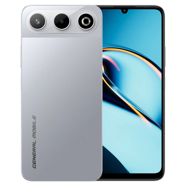 General Mobile GM 26 5G Gümüş 20GB RAM (8+12) + 256GB Hafıza ürün görseli 1