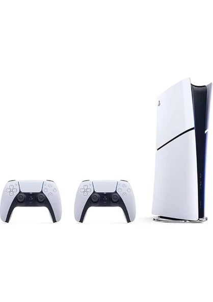 Sony Playstation 5 Slim Digital 1TB İthalatçı Garantili + 2.Dualsense Beyaz ürün görseli 1