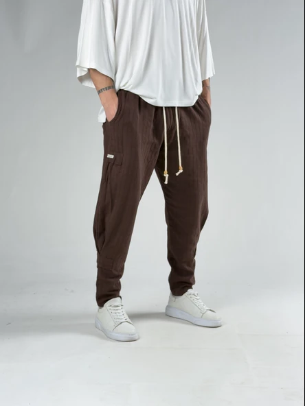 Kahverengi Erkek Hazar Pantolon COC3164 ürün görseli 1