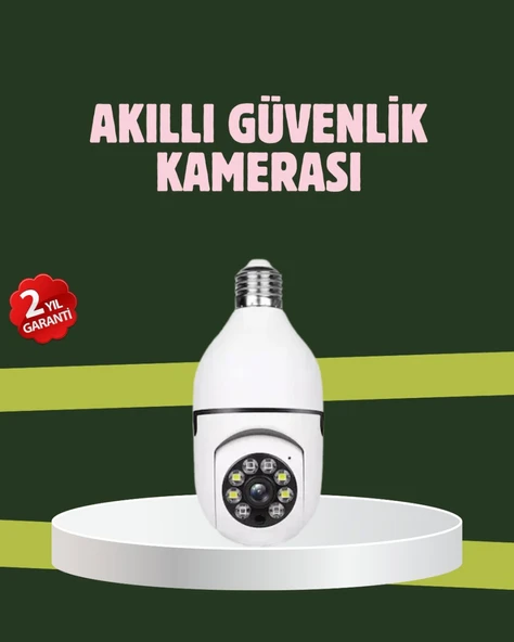 Yüksek Çözünürlüklü Kablosuz Akıllı Güvenlik Kamerası ürün görseli 1