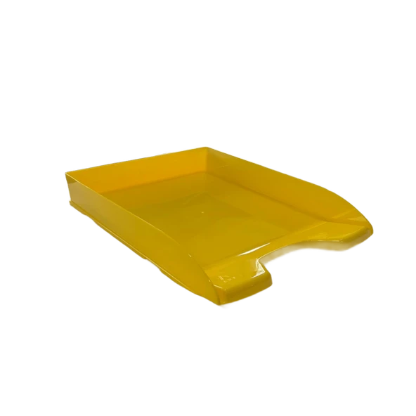 A4 Uyumlu Plastik Evrak Rafı Dayanıklı Masaüstü Belge Düzenleyici 33x25x6 cm ürün görseli 1