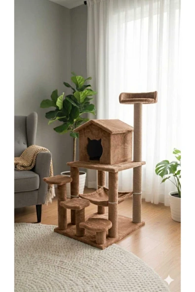 siyah beyaz pati Kedi tırmalama ürün görseli 1