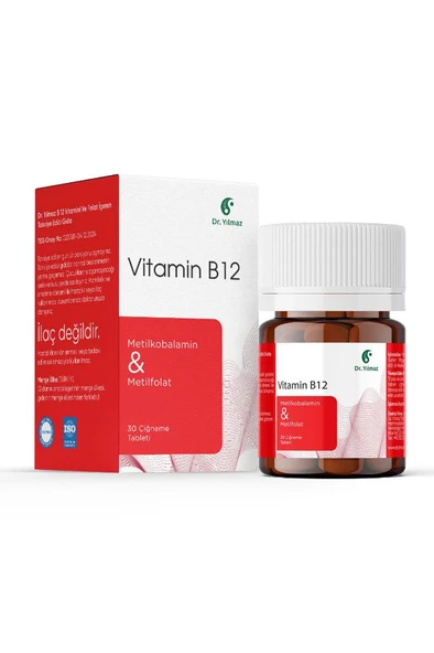 Dr. Yılmaz B12 Vitamini İçeren Ve Folat İçeren Takviye Edici Gıda ürün görseli 1