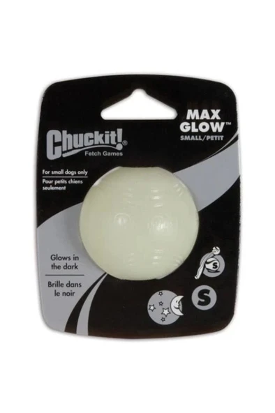 Chuckit! Max Glow Gece Parlayan Köpek Oyun Topu (Küçük Boy) ürün görseli 1