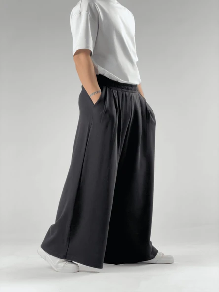 Oversize Samurai Siyah Erkek Pantolon COC2904 - Resim 3