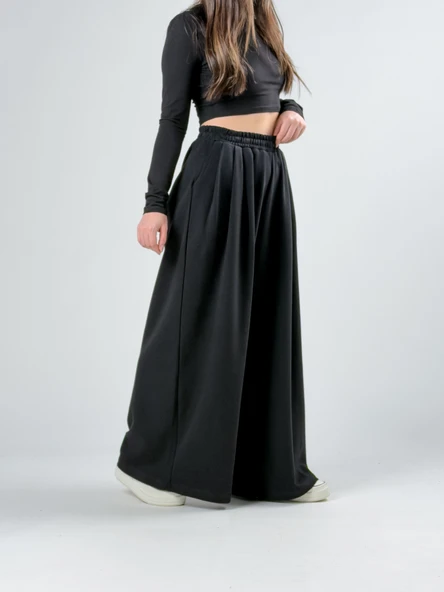 Siyah Samurai Kadın Pantolon COC2883 - Resim 2