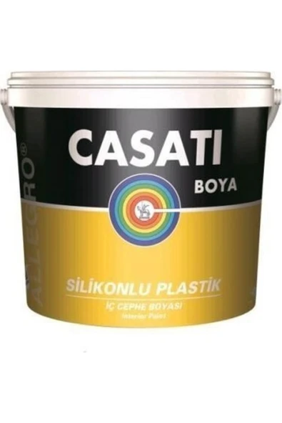 Casati Dyo Silikonlu Plastik Iç Cephe Boyası Renk Buz Gümüşü 3,5kg/10kg/20kg ürün görseli 1