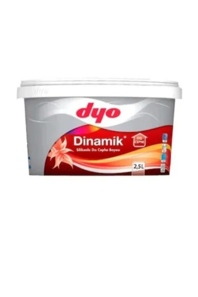 Dyo Dinamik Dış Silikonlu Boya SİYAH 7.5LT. ürün görseli 1
