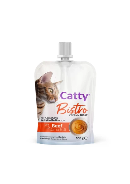 Catty Bistro Dana Etli Yetişkin Kedi Krema Ödülü 100 Gr ürün görseli 1