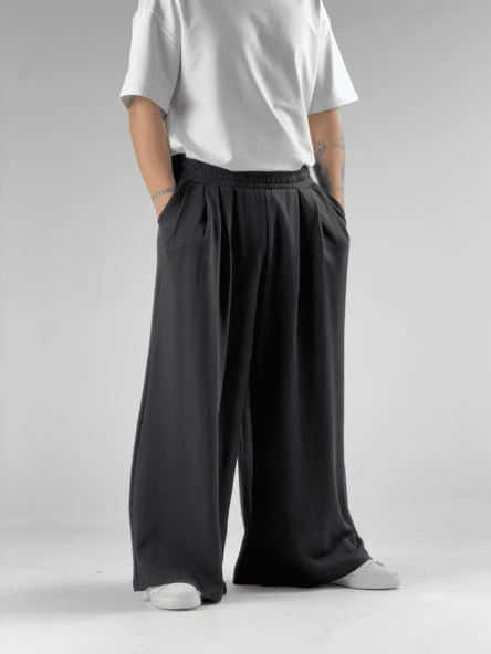 Oversize Samurai Siyah Erkek Pantolon COC2904 - Resim 4