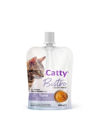 Catty Bistro Ton Balıklı Yavru Kedi Krema Ödülü 100 Gr ürün görseli 1