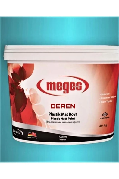 Meges Deren Plastik Mat Boya Iç Cephe 20 Kg. ürün görseli 1