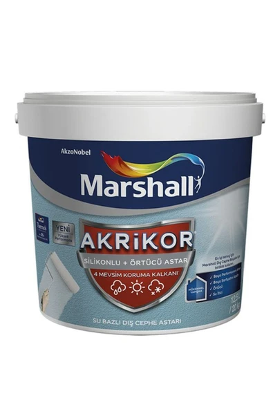 Marshall Akrikor Silikonlu Örtücü Dış Cephe Astarı 12.2 Lt (20 KG) ürün görseli 1