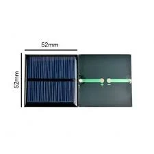 Gözeler 1.5V 250MA 52X52mm Güneş Pili Solar Panel ürün görseli 1