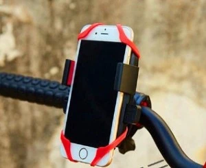 Lastik Destekli Standlı Bisiklet Telefon Tutucu ürün görseli 1
