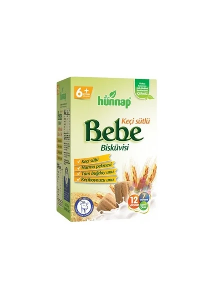 Keçisütlü Vitaminli Bebe Bisküvisi 400 Gr ürün görseli 1
