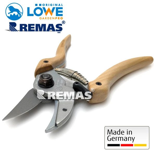 LÖWE 7 Anvil N7.107 Hybrid Ahşap Sap 22 mm Premium Budama Makası ürün görseli 1