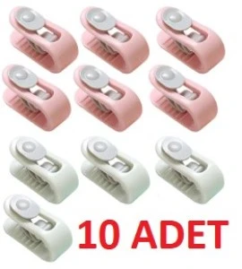 Mandallı Yorgan Sabitleme Klipsi 10 Adet - Resim 2