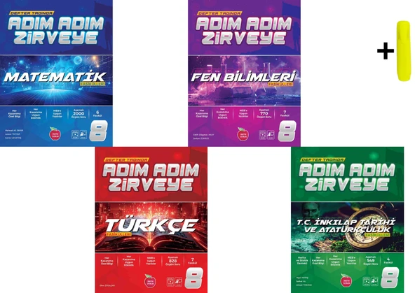 Newton 8.Sınıf Matematik Fen Türkçe İnkılap Fasikül Etkinlikli Konu Anlatımlı Soru Bankaları ürün görseli 1